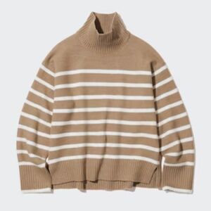 Uniqlo Souffle Yarn Long Sleeve Crew Neck Sweater Size M